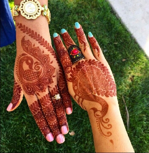 9 Modern and Attractive Red Cone Mehndi Designs | I Fashion Styles