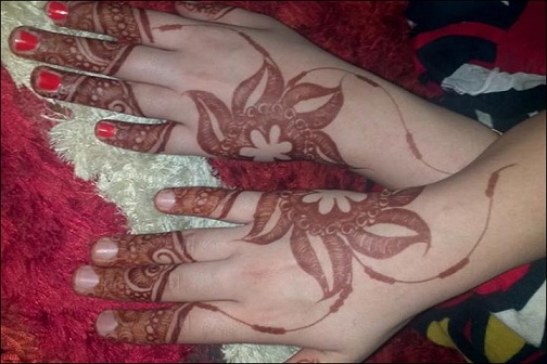 9 Modern and Attractive Red Cone Mehndi Designs | I Fashion Styles