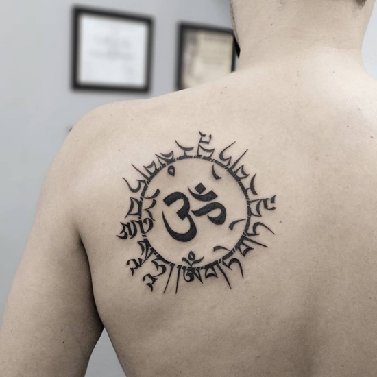 50+ Traditional (ॐ) Om Tattoo Designs and Ideas 2024