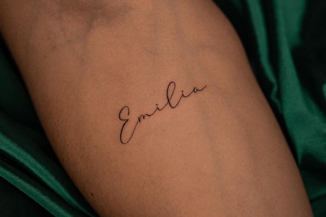 30+ Beautiful Name Tattoo Designs to Get Inspired 2024