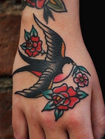 50+ Eye Catching Hand Tattoo Designs for Retro Style 2025