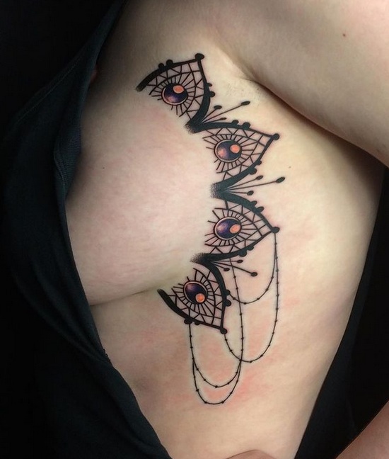 50+ Top Breast Tattoo Designs for Women 2025
