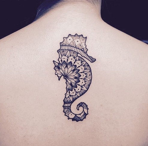 9 Colorful Seahorse Tattoos Meaning, Designs And Ideas | I Fashion Styles