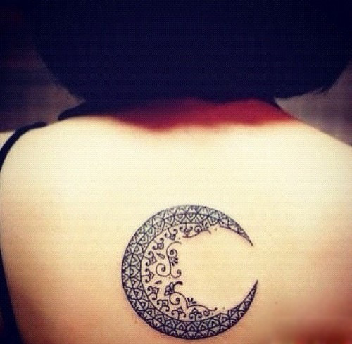 25+ Meaningful Half and Full Moon Tattoo Designs 2022