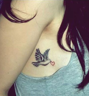 20 Most Beautiful Dove Tattoo Designs and Meanings | I Fashion Styles