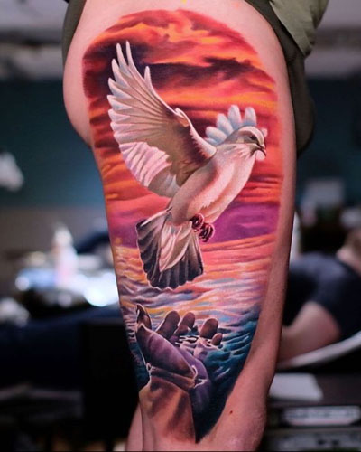 20 Most Beautiful Dove Tattoo Designs and Meanings | I Fashion Styles