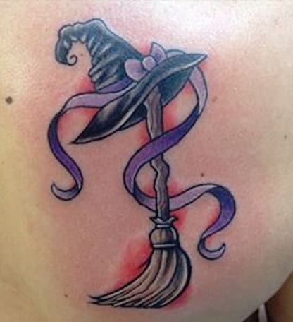 9 Fearful Witch Tattoo Designs and Ideas | I Fashion Styles