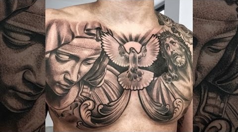 9 Religious &amp; Spiritual Virgin Mary Tattoos