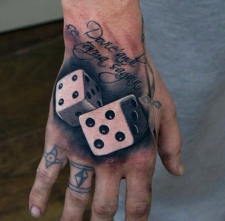 Top 9 Auspicious Dice Tattoo Designs for Women and Men