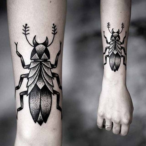 10+ Most Beautiful Insect Tattoos for Women and Men