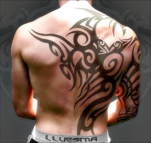 9 Best Tribal Back Tattoo Designs and Ideas for Men