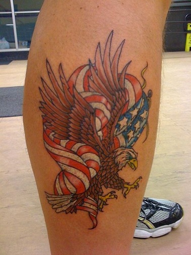 Top 15 Nationalistic &amp; Patriotic Flag Tattoo Designs