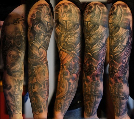 30 Best Warrior Tattoo Designs And Meanings With Pictures