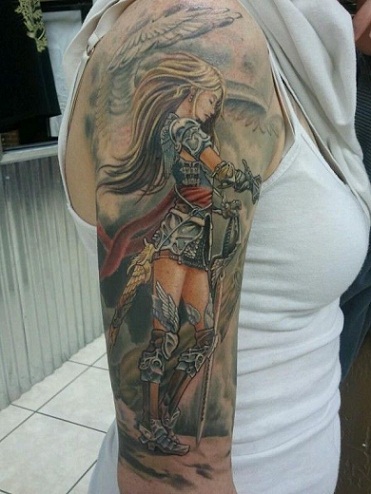 30 Best Warrior Tattoo Designs And Meanings With Pictures