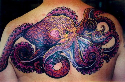 9 Beautiful and Vibrant Octopus Tattoo Designs
