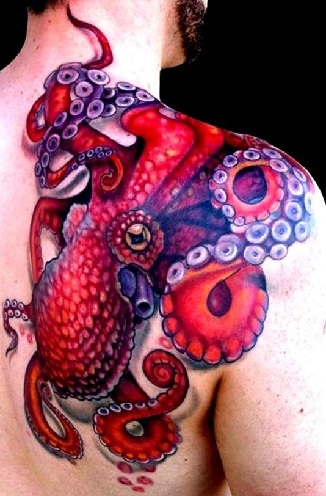 9 Beautiful and Vibrant Octopus Tattoo Designs
