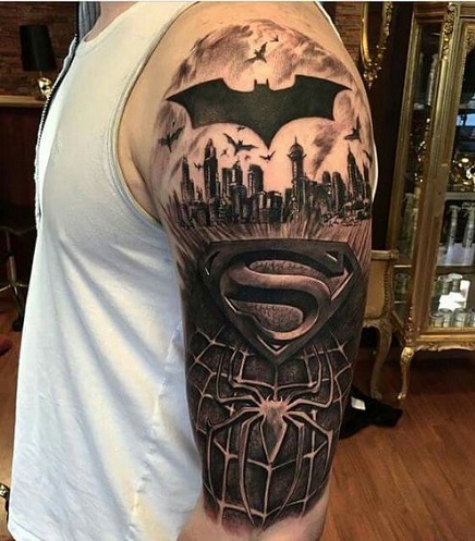 9 Iconic Superman Tattoo Designs for Superhero Fans