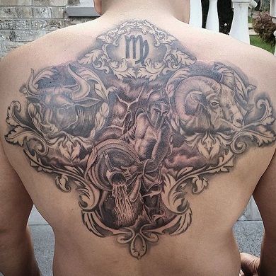 15+ Best Virgo Tattoo Designs With Pictures | I Fashion Styles