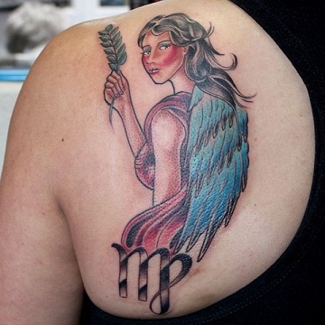 15+ Best Virgo Tattoo Designs With Pictures | I Fashion Styles