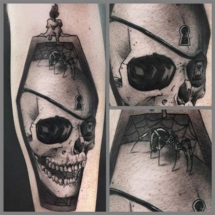 9 Stunning and Terrible Coffin Tattoo Designs | I Fashion Styles