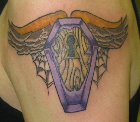 9 Stunning and Terrible Coffin Tattoo Designs | I Fashion Styles