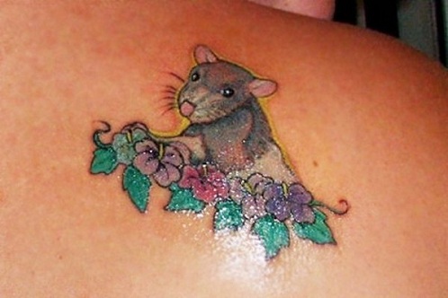 9 Cute And Amazing Rat Tattoo Designs | I Fashion Styles