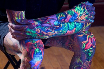 9 Best UV Black Light Tattoo Designs And Ideas | I Fashion Styles