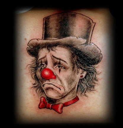 10+ Laughing and Creepy Clown Tattoo Designs | I Fashion Styles
