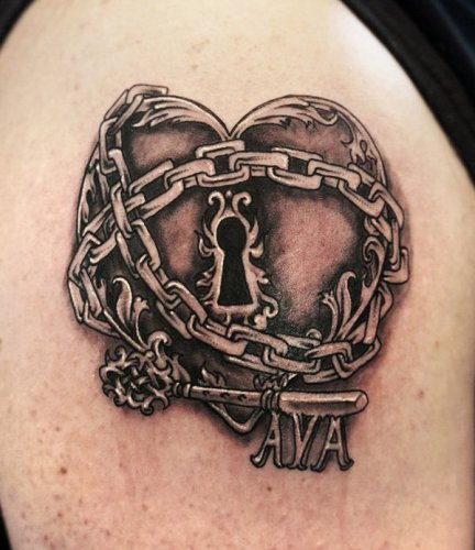 20+ Best Lock and Key Tattoo Designs for Men &amp; Women