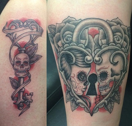 20+ Best Lock and Key Tattoo Designs for Men &amp; Women