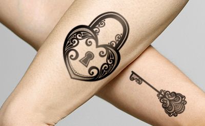 20+ Best Lock and Key Tattoo Designs for Men &amp; Women