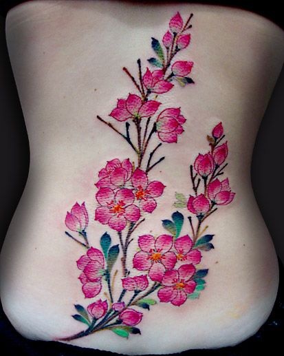 15+ Best Cherry Blossom Tattoo Designs With Meanings