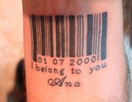 15 Best Barcode Tattoo Designs and Ideas | I Fashion Styles