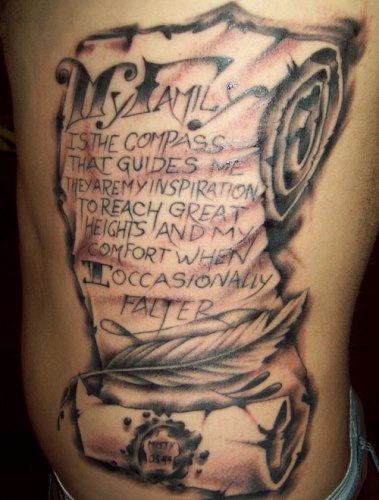 9 Trendiest Scroll Tattoo Designs With Pictures 2023