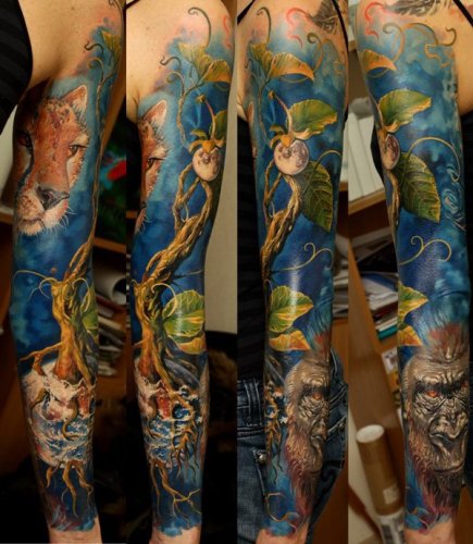 25+ Best Full Sleeve Tattoo Designs And Ideas | I Fashion Styles