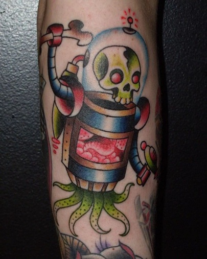 9 Mind-Blowing Robot Tattoo Designs and Ideas