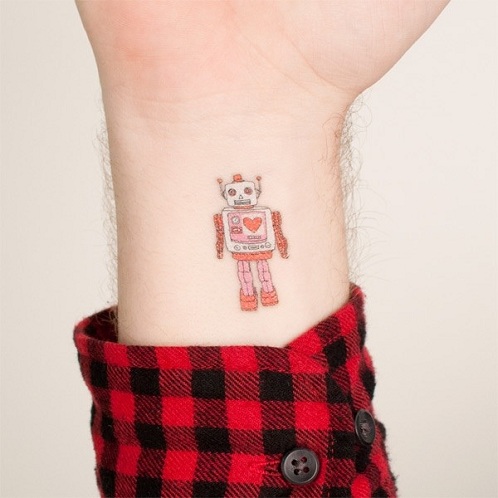 9 Mind-Blowing Robot Tattoo Designs and Ideas