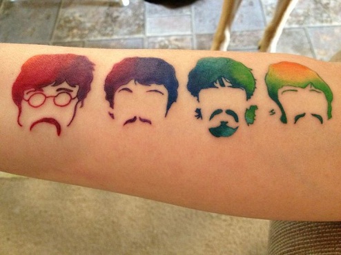 9 Different Beatles Tattoos Designs | I Fashion Styles