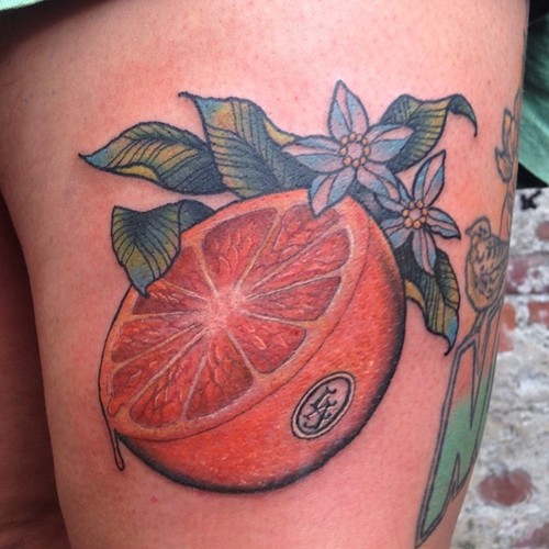 10 Beautiful Orange Tattoo Designs for Men and Women