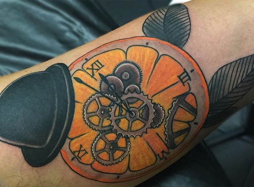 10 Beautiful Orange Tattoo Designs for Men and Women