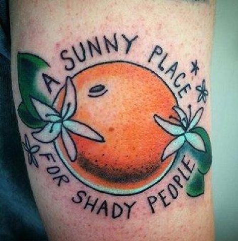 10 Beautiful Orange Tattoo Designs for Men and Women