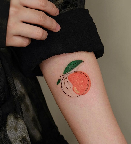 10 Beautiful Orange Tattoo Designs for Men and Women