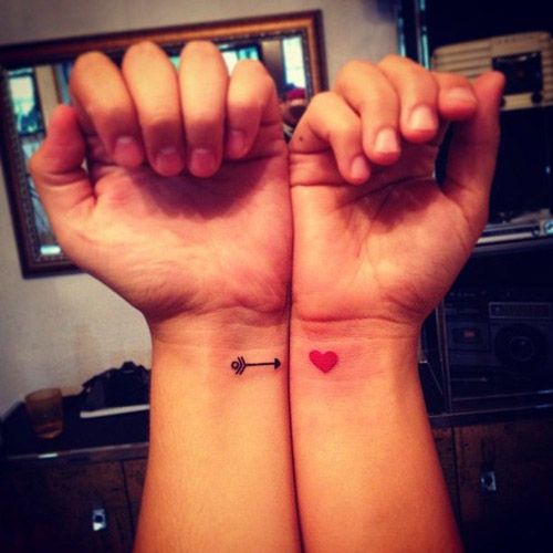 20 Most Beautiful Couple Tattoo Designs That You Love Forever