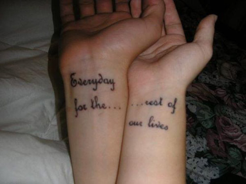 20 Most Beautiful Couple Tattoo Designs That You Love Forever
