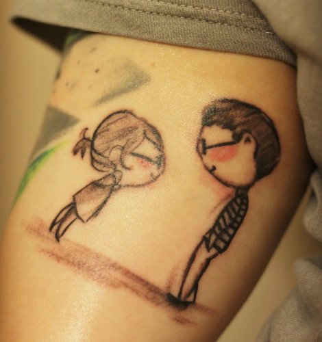 20 Most Beautiful Couple Tattoo Designs That You Love Forever