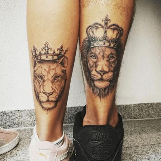 20 Most Beautiful Couple Tattoo Designs That You Love Forever