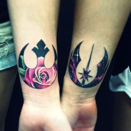 20 Most Beautiful Couple Tattoo Designs That You Love Forever