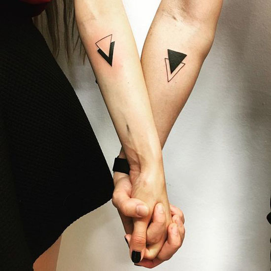 20 Most Beautiful Couple Tattoo Designs That You Love Forever