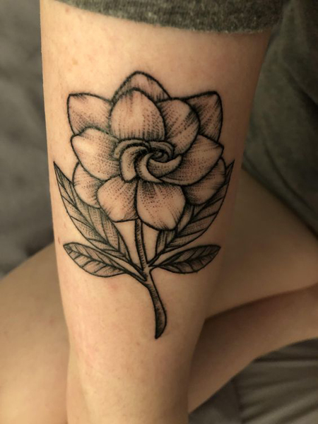 10 Eye-Catching Gardenia Flower Tattoo Designs And Ideas