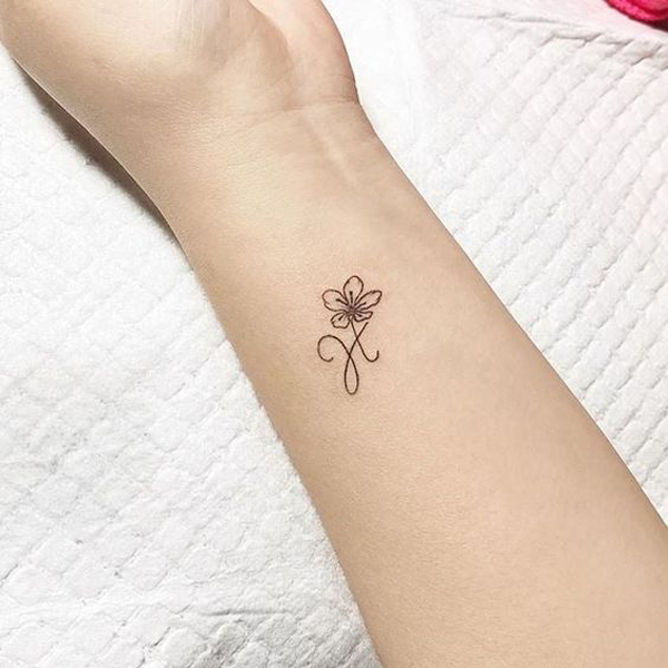 20 Fantastic H Letter Tattoo Designs with Images | I Fashion Styles